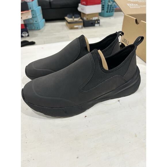 JBU Darren Multi-Terrain Comfort Slip-On Sneakers Black NWB Men’s Size 8 - Picture 1 of 10